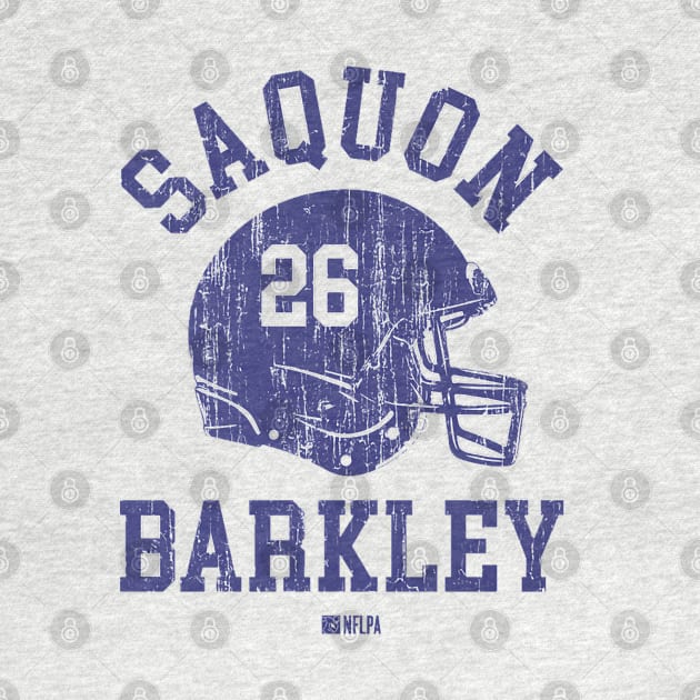 Saquon Barkley New York G Helmet Font by TodosRigatSot